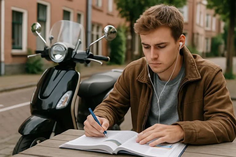 Scootertheorie in Alkmaar, hoe pak je dat aan? Scootertheorie in Alkmaar, hoe pak je dat aan?